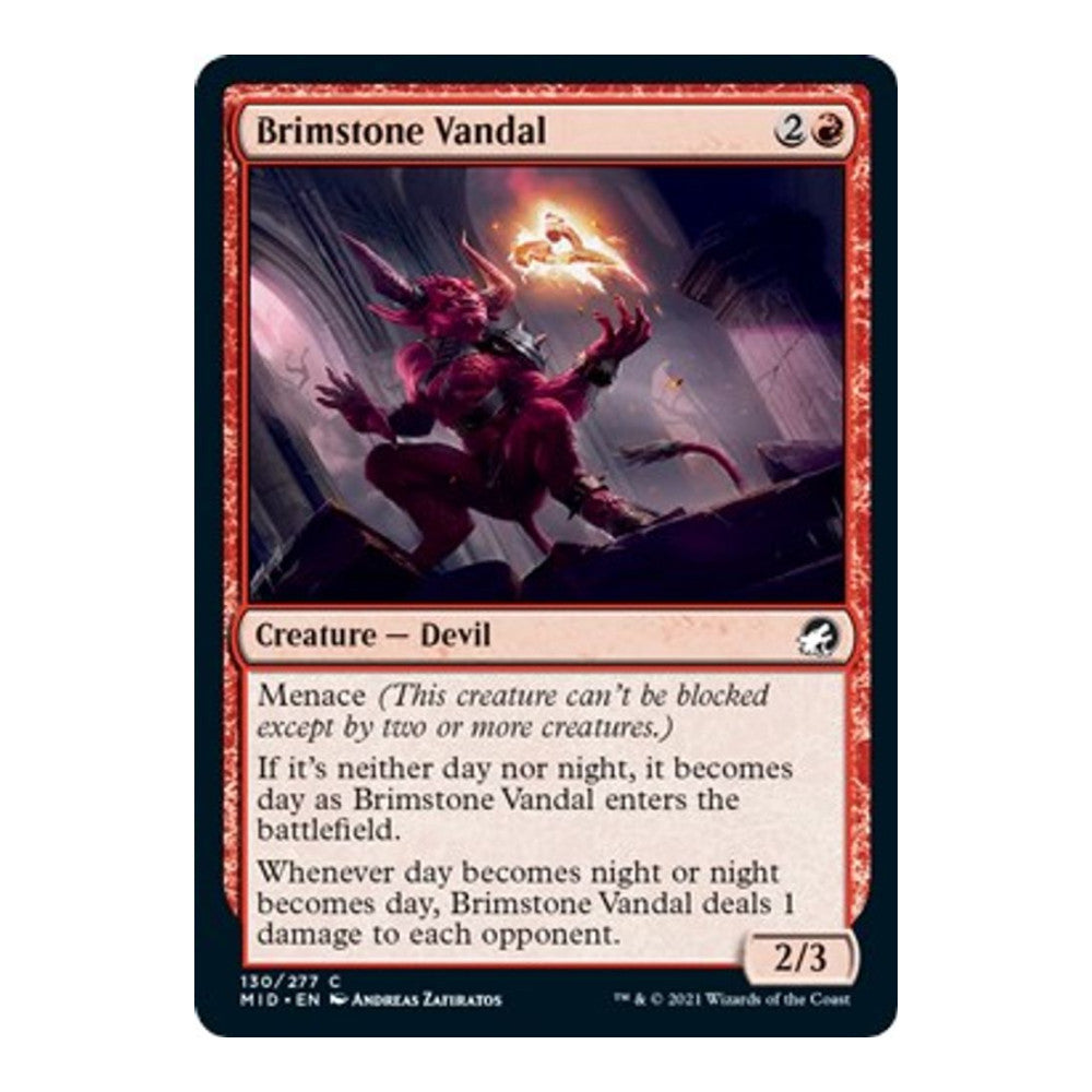 Brimstone Vandal - Innistrad: Midnight Hunt () - Near Mint -