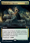 2021 Magic: The Gathering: Innistrad: Midnight Hunt (MID) - Ghoulcallers Harvest Extended Art (#372, Rare) (, Near Mint)