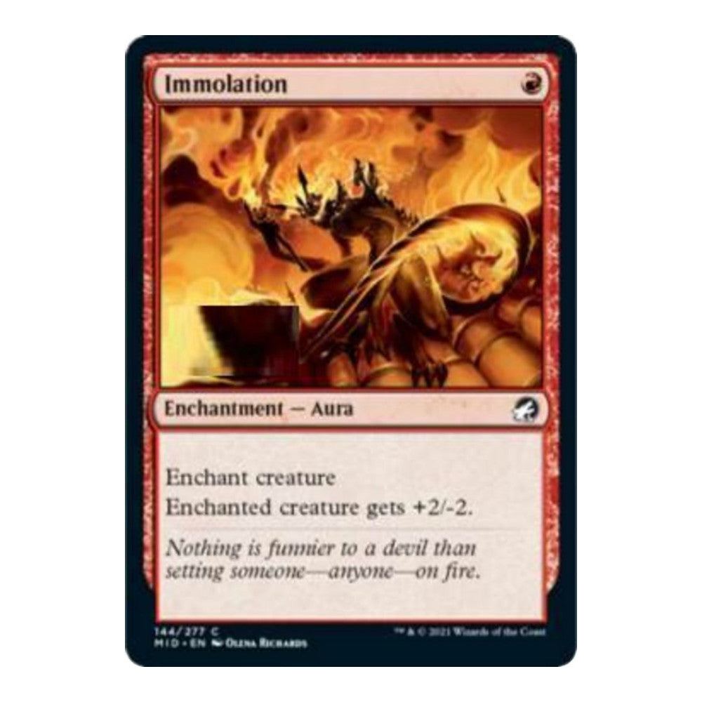Immolation - Innistrad: Midnight Hunt () - Near Mint -