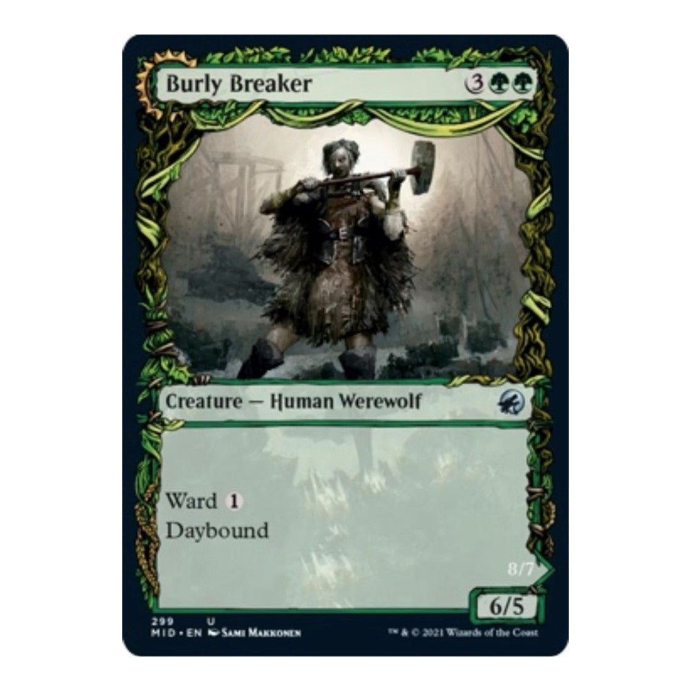 Burly Breaker Showcase - Innistrad: Midnight Hunt () - Near Mint -