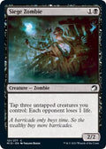 2021 Magic: The Gathering: Innistrad: Midnight Hunt (MID) - Siege Zombie (#121, Common) (, Near Mint)