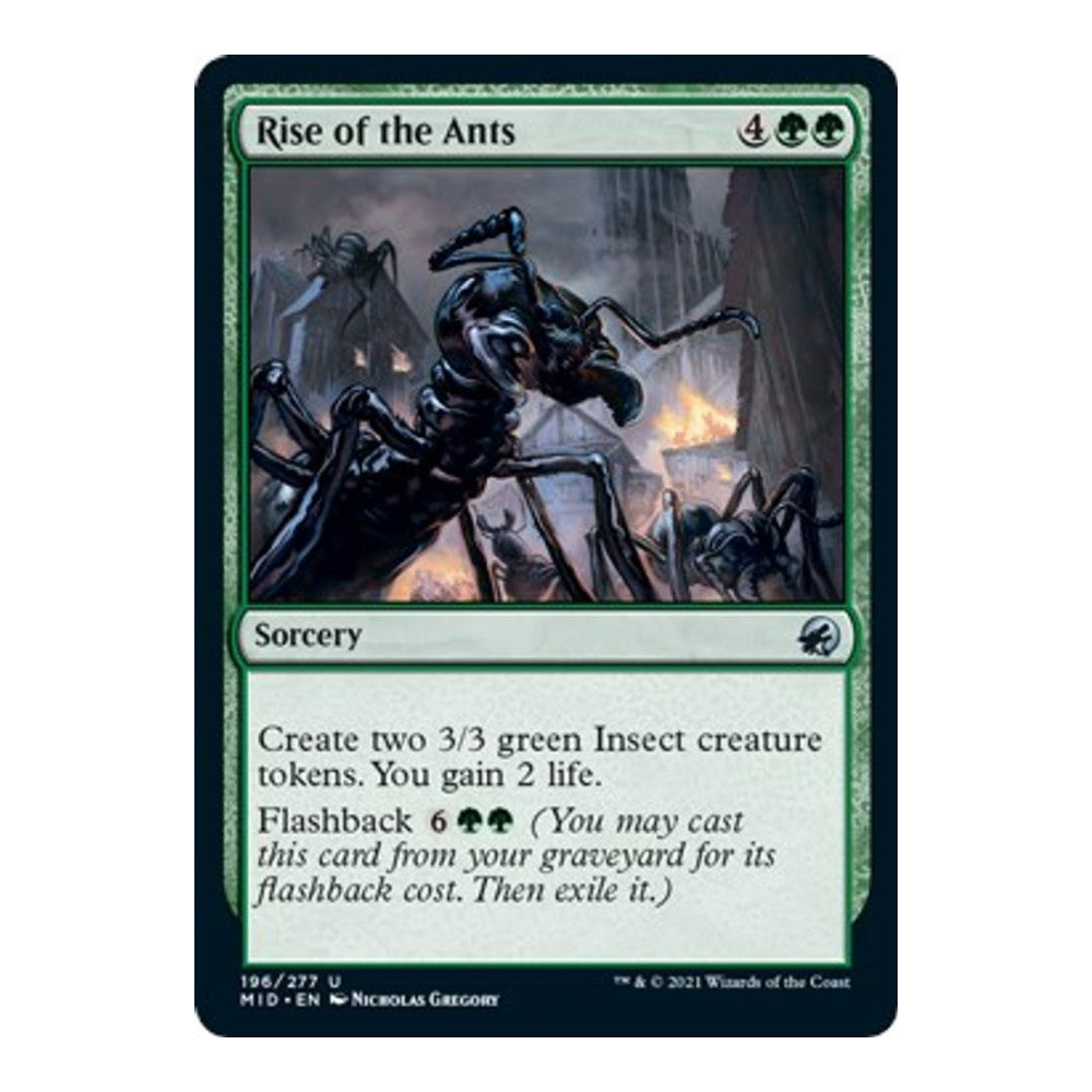 Rise of the Ants - Innistrad: Midnight Hunt () - Near Mint -