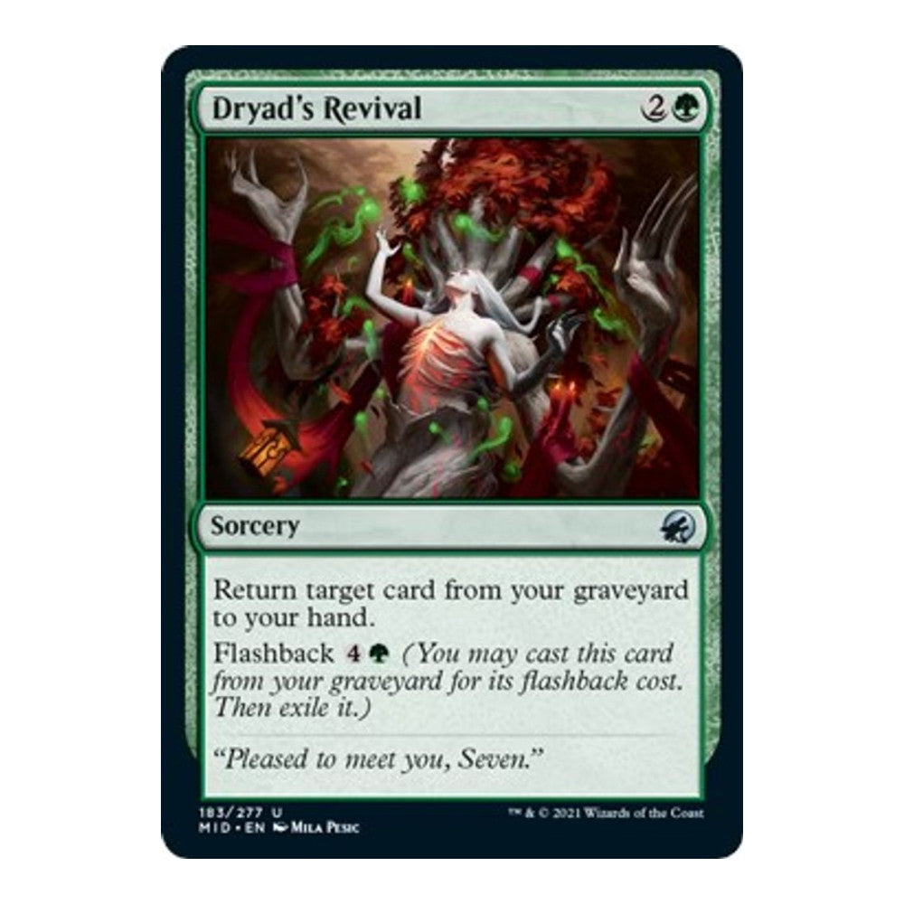 Dryads Revival - Innistrad: Midnight Hunt () - Near Mint -
