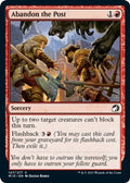 2021 Magic: The Gathering: Innistrad: Midnight Hunt (MID) - Abandon the Post (#127, Common) (, Near Mint)