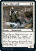 2021 Magic: The Gathering: Innistrad: Midnight Hunt (MID) - Gavony Silversmith (#21, Common) (, Near Mint)