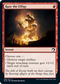 2021 Magic: The Gathering: Innistrad: Midnight Hunt (MID) - Raze the Effigy (#156, Common) (, Near Mint)
