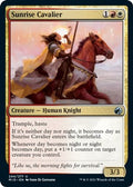 2021 Magic: The Gathering: Innistrad: Midnight Hunt (MID) - Sunrise Cavalier (#244, Uncommon) (, Near Mint)