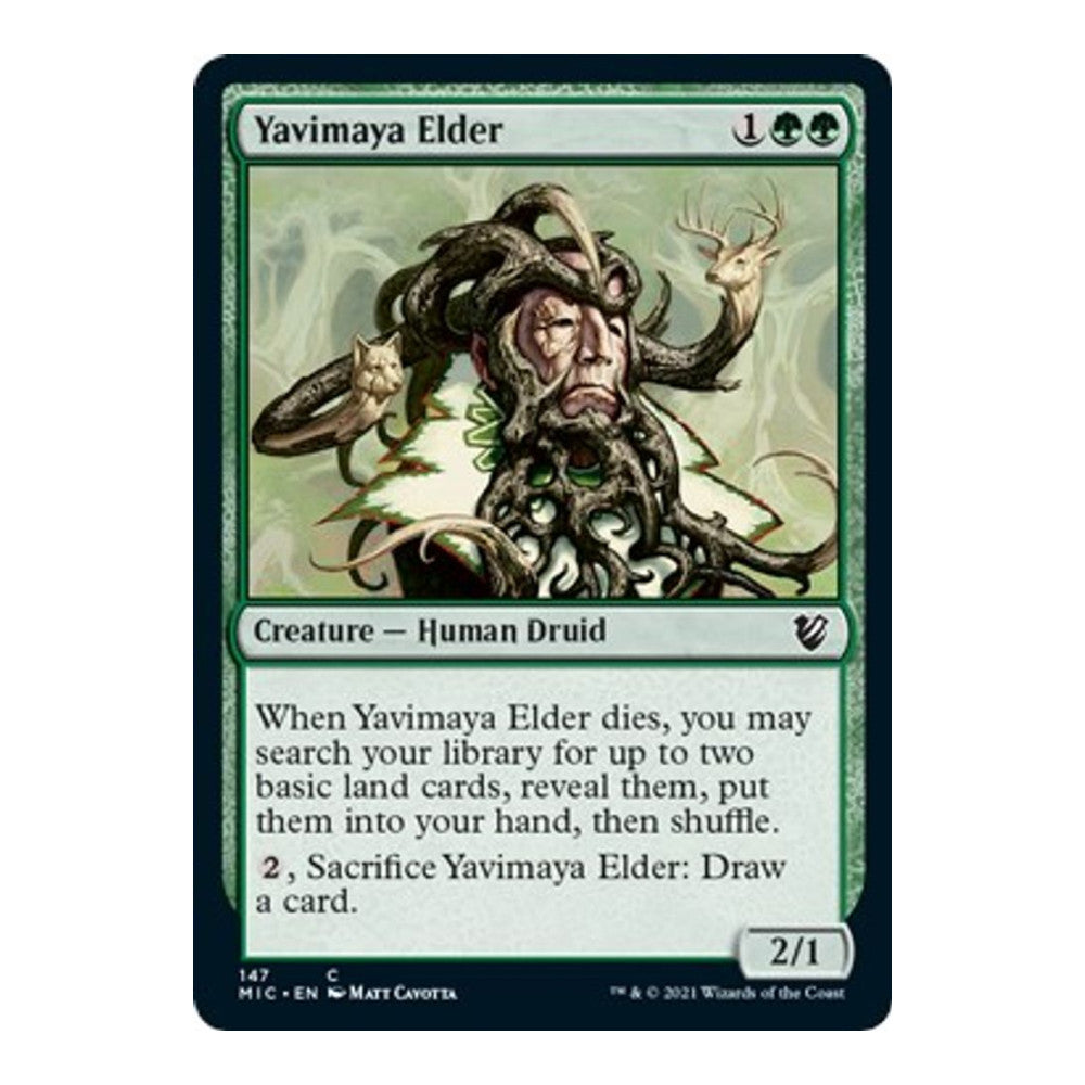 Yavimaya Elder - Commander: Innistrad: Midnight Hunt () - Near Mint -