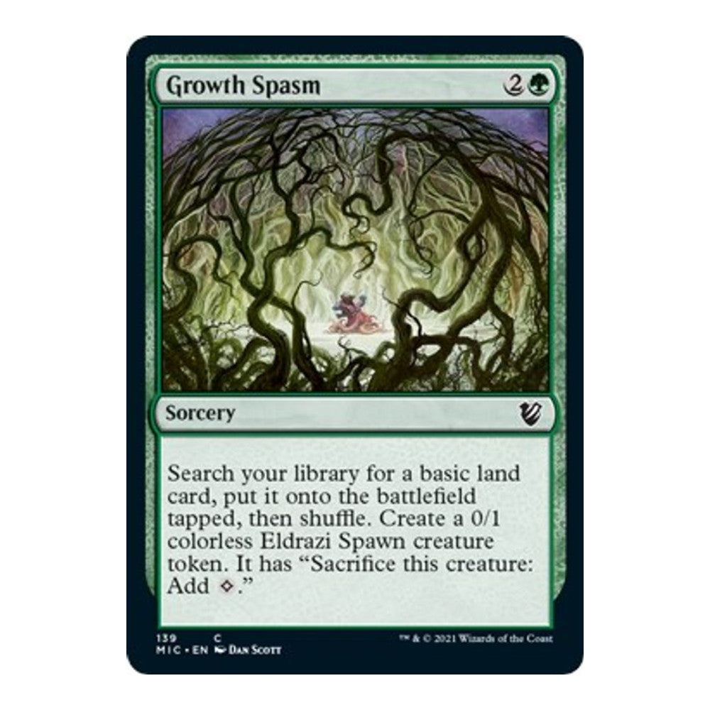 Growth Spasm - Commander: Innistrad: Midnight Hunt () - Near Mint -
