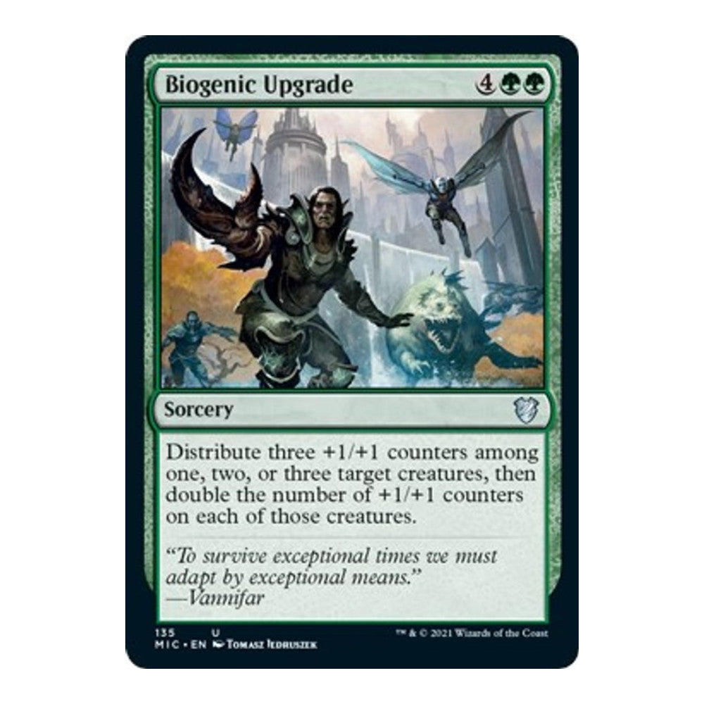 Biogenic Upgrade - Commander: Innistrad: Midnight Hunt () - Near Mint -