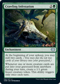 2021 Magic: The Gathering: Innistrad: Crimson Vow (VOW) - Crawling Infestation (#193, Uncommon) (, Near Mint)
