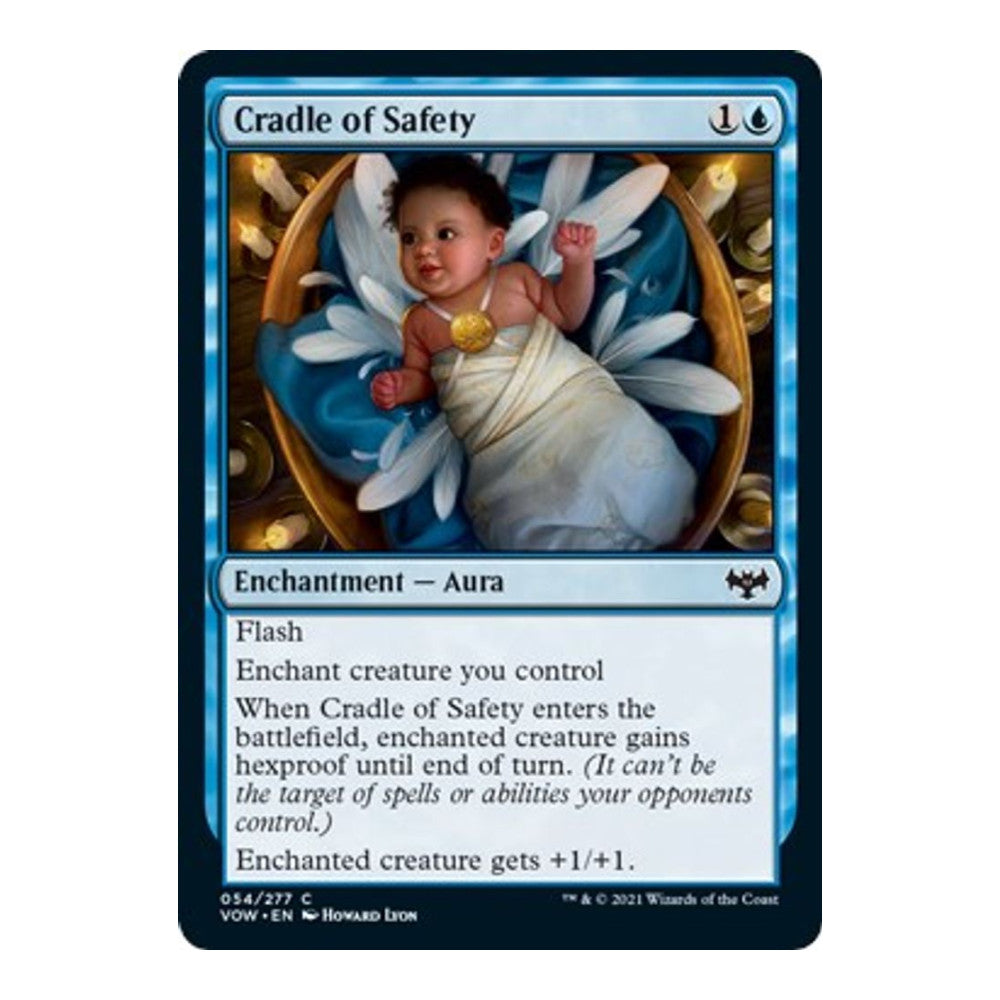 2021 Magic: The Gathering: Innistrad: Crimson Vow (VOW) - Cradle of Safety (#54, Common) (, Near Mint)