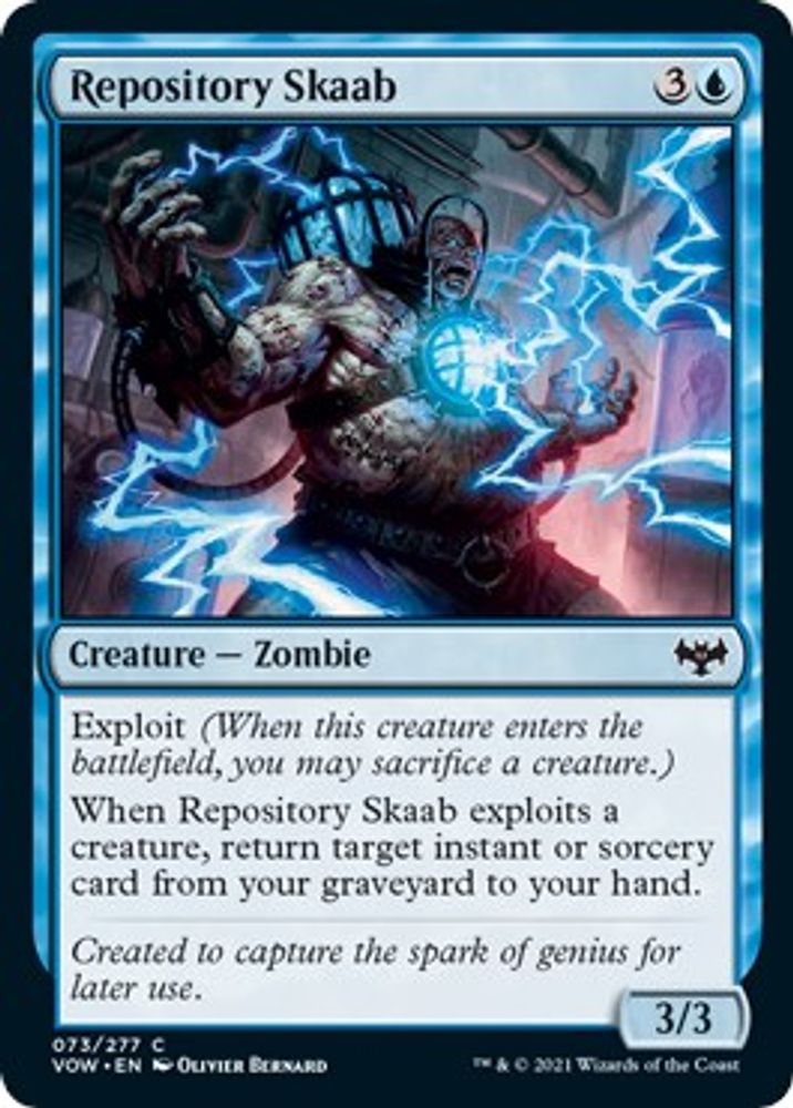 2021 Magic: The Gathering: Innistrad: Crimson Vow (VOW) - Repository Skaab (#73, Common) (Foil, Near Mint)