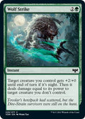 2021 Magic: The Gathering: Innistrad: Crimson Vow (VOW) - Wolf Strike (#228, Common) (Foil, Near Mint)