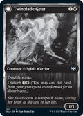 2022 Magic: The Gathering: Innistrad: Double Feature (DBL) - Twinblade Geist (#307, Uncommon) (, Near Mint)