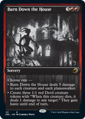 2022 Magic: The Gathering: Innistrad: Double Feature (DBL) - Burn Down the House (#131, Rare) (, Near Mint)