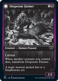 2022 Magic: The Gathering: Innistrad: Double Feature (DBL) - Desperate Farmer (#371, Common) (, Near Mint)