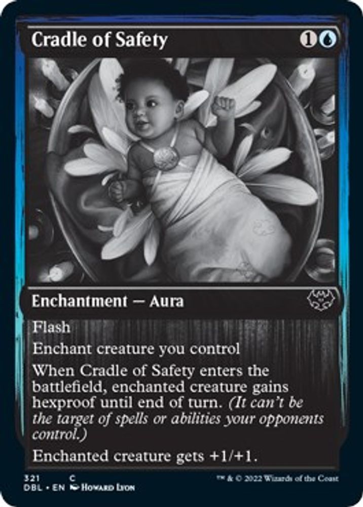 2022 Magic: The Gathering: Innistrad: Double Feature (DBL) - Cradle of Safety (#321, Common) (, Near Mint)
