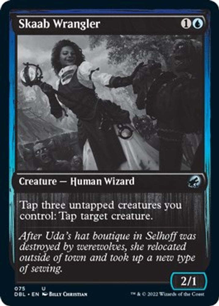 2022 Magic: The Gathering: Innistrad: Double Feature (DBL) - Skaab Wrangler (#75, Uncommon) (, Near Mint)