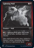 2022 Magic: The Gathering: Innistrad: Double Feature (DBL) - Lightning Wolf (#435, Common) (, Near Mint)