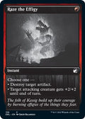 2022 Magic: The Gathering: Innistrad: Double Feature (DBL) - Raze the Effigy (#156, Common) (, Near Mint)