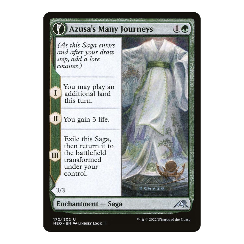 Azusas Many Journeys - Kamigawa: Neon Dynasty () - Near Mint -