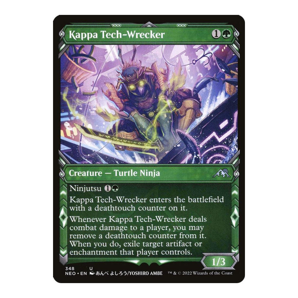 Kappa Tech Wrecker Showcase - Kamigawa: Neon Dynasty () - Near Mint -