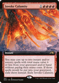 2022 Magic: The Gathering: Kamigawa: Neon Dynasty (NEO) - Invoke Calamity Extended Art (#467, Rare) (, Near Mint)