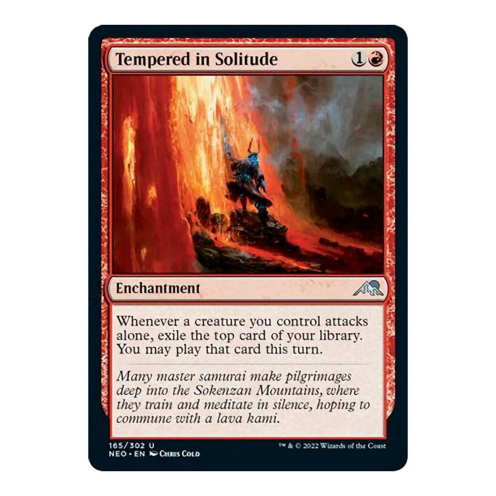 Tempered in Solitude - Kamigawa: Neon Dynasty () - Near Mint -