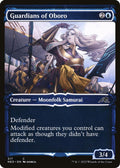2022 Magic: The Gathering: Kamigawa: Neon Dynasty (NEO) - Guardians of Oboro Showcase (#317, Common) (, Near Mint)