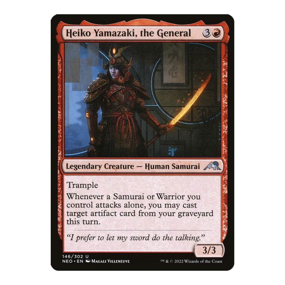 Heiko Yamazaki the General - Kamigawa: Neon Dynasty () - Near Mint -