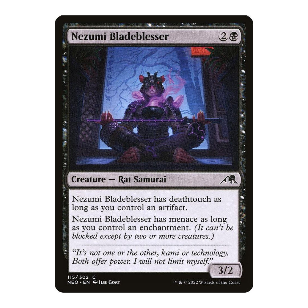 Nezumi Bladeblesser - Kamigawa: Neon Dynasty () - Near Mint -