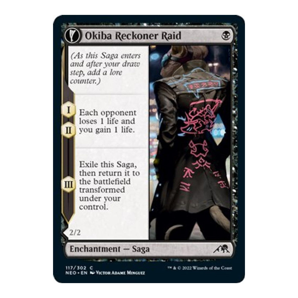 Okiba Reckoner Raid - Kamigawa: Neon Dynasty () - Near Mint -