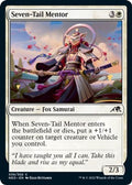 2022 Magic: The Gathering: Kamigawa: Neon Dynasty (NEO) - Seven Tail Mentor (#36, Common) (, Near Mint)