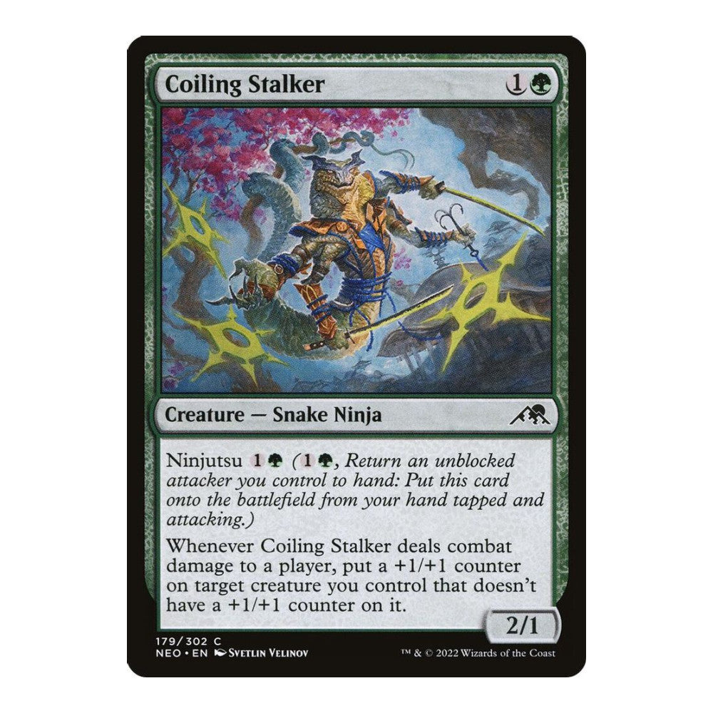 Coiling Stalker - Kamigawa: Neon Dynasty () - Near Mint -