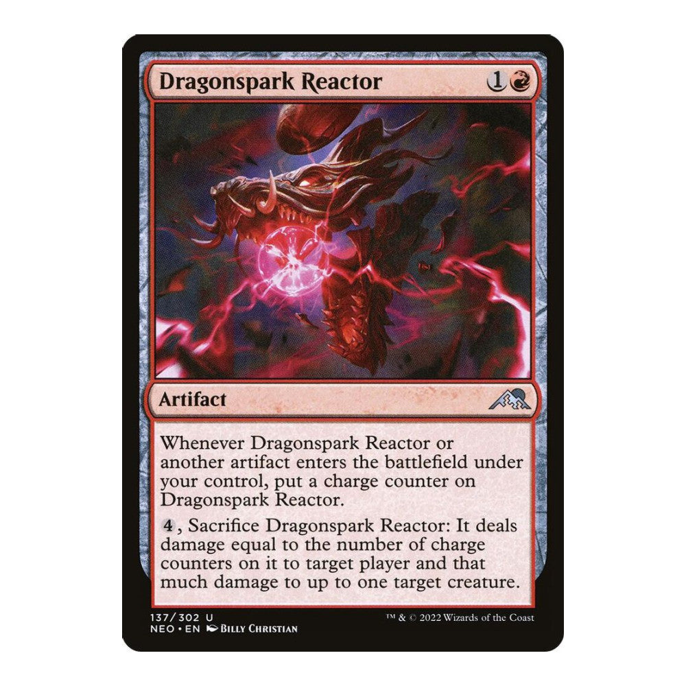 Dragonspark Reactor - Kamigawa: Neon Dynasty () - Near Mint -