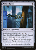 2022 Magic: The Gathering: Kamigawa: Neon Dynasty (NEO) - Ninjas Kunai (#252, Common) (, Near Mint)