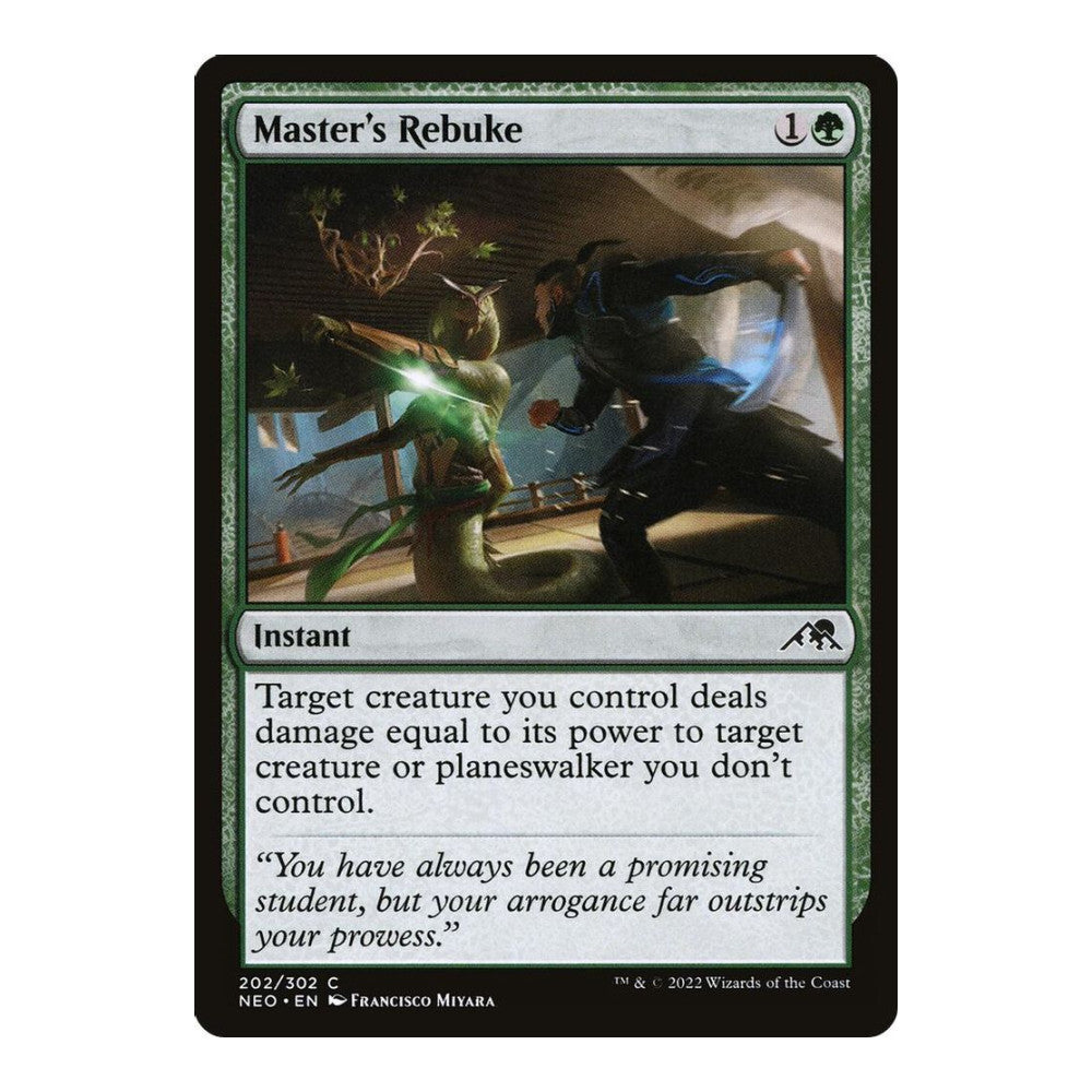 Masters Rebuke - Kamigawa: Neon Dynasty () - Near Mint -