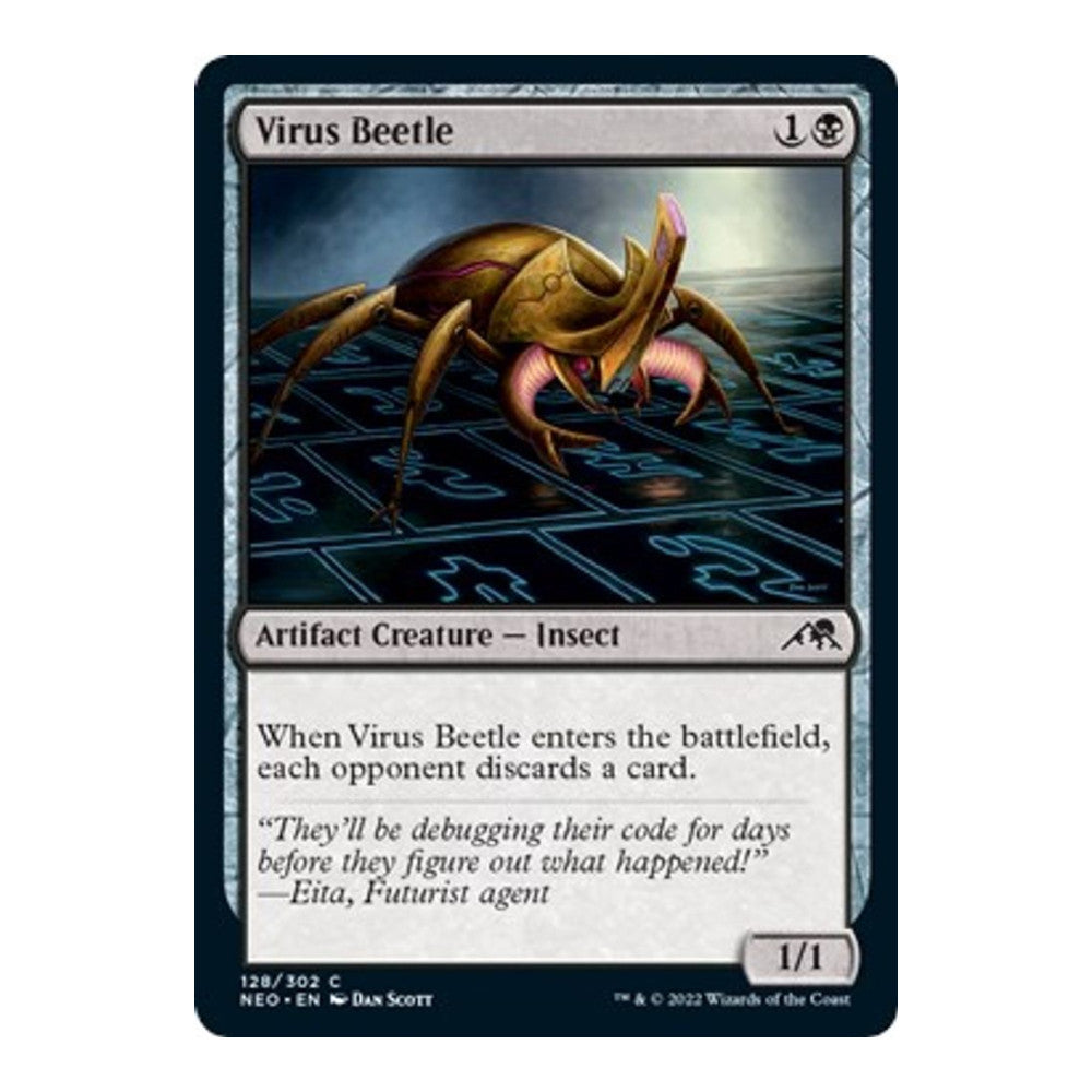 Virus Beetle - Kamigawa: Neon Dynasty () - Near Mint -