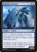 2022 Magic: The Gathering: Kamigawa: Neon Dynasty (NEO) - Futurist Sentinel (#54, Common) (, Near Mint)