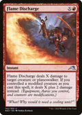 2022 Magic: The Gathering: Kamigawa: Neon Dynasty (NEO) - Flame Discharge (#142, Uncommon) (Foil, Near Mint)
