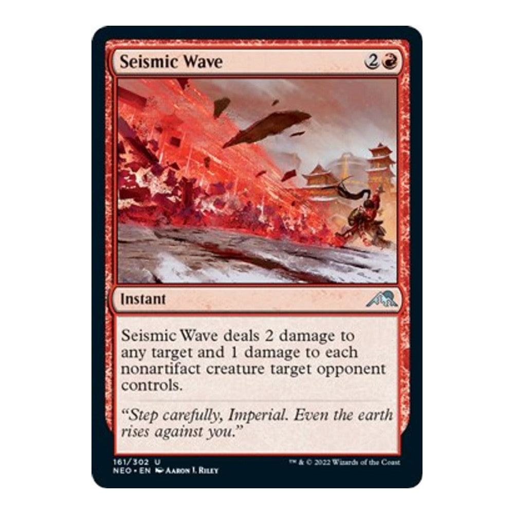 Seismic Wave - Kamigawa: Neon Dynasty () - Near Mint -