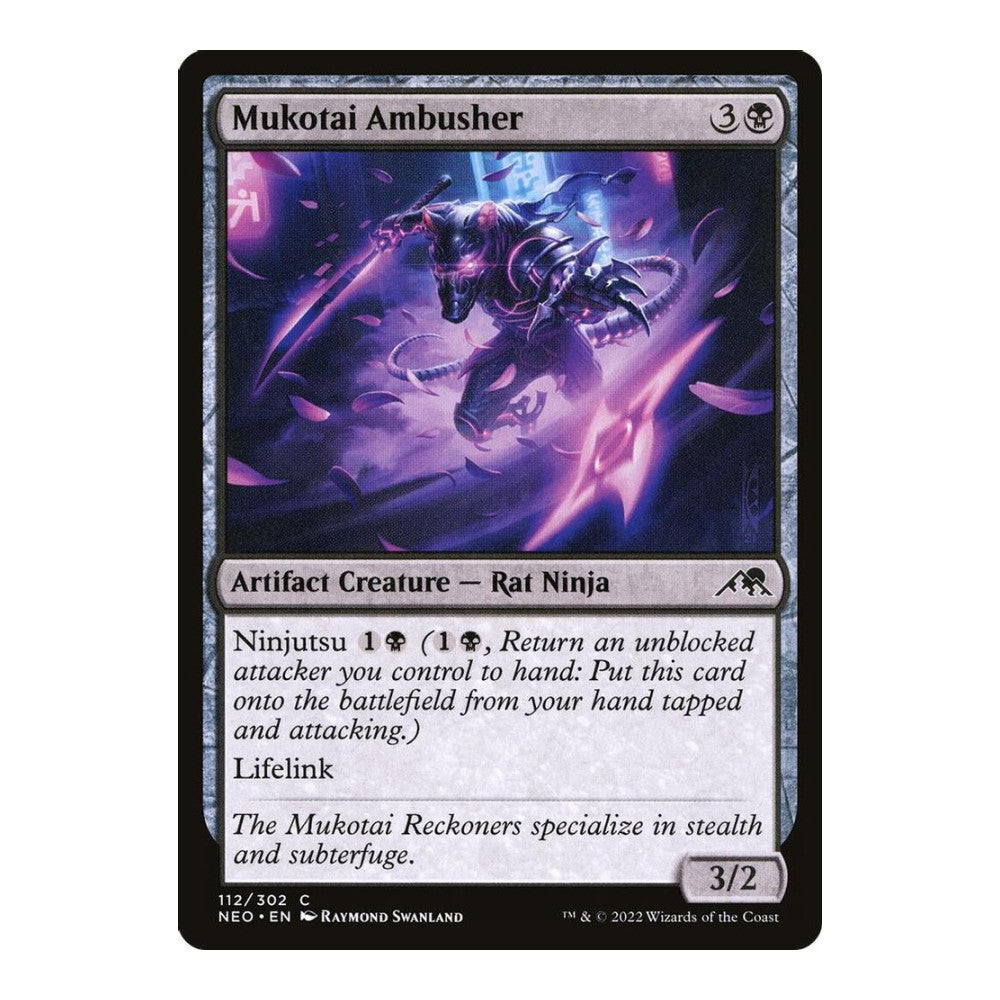 Mukotai Ambusher - Kamigawa: Neon Dynasty () - Near Mint -