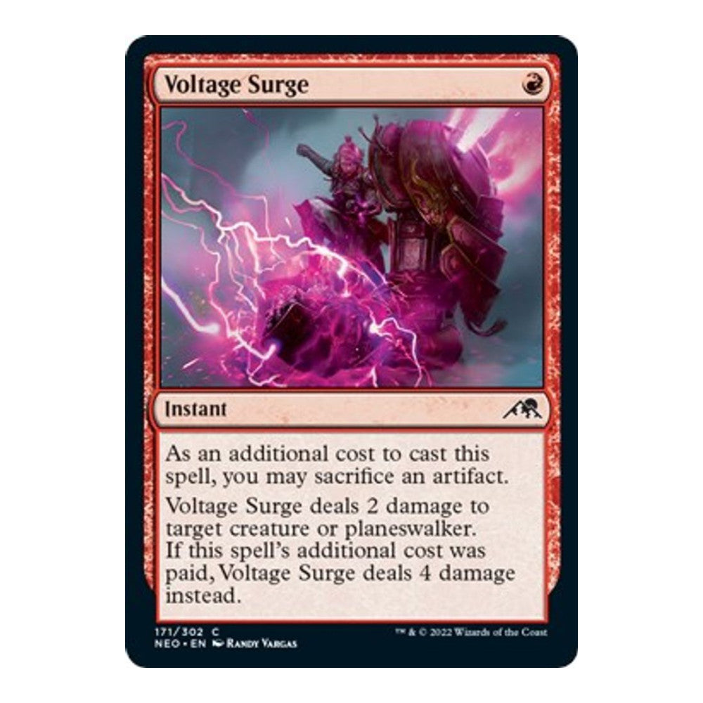 Voltage Surge - Kamigawa: Neon Dynasty () - Near Mint -