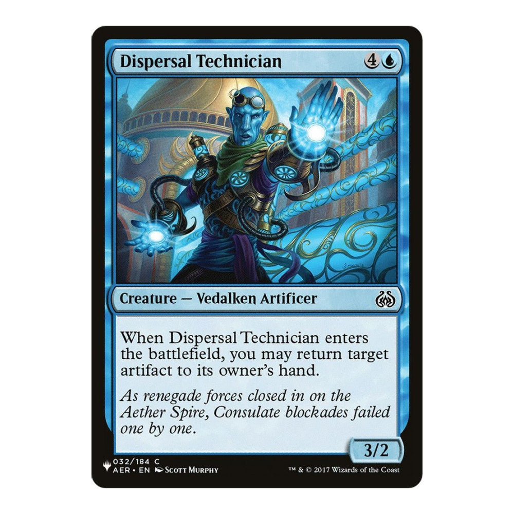 2026 Magic: The Gathering: The List Reprints (LIST) - Dispersal Technician (#032/184, Common) (, Near Mint)