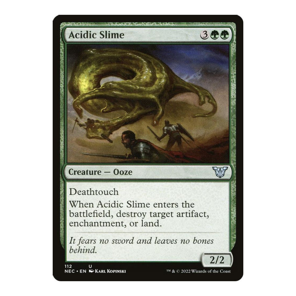 Acidic Slime - Commander: Kamigawa: Neon Dynasty () - Near Mint -