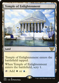 2022 Magic: The Gathering: Commander: Kamigawa: Neon Dynasty (NEC) - Temple of Enlightenment (#180, Rare) (, Near Mint)