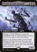 2022 Magic: The Gathering: Commander: Kamigawa: Neon Dynasty (NEC) - Myojin of Grim Betrayal Extended Art (#55, Rare) (, Near Mint)