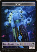 2022 Magic: The Gathering: Kamigawa: Neon Dynasty (NEO) - Spirit Token 002 (#2, T) (, Near Mint)