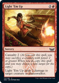 2022 Magic: The Gathering: Streets of New Capenna (SNC) - Light Em Up (#113, Common) (, Near Mint)